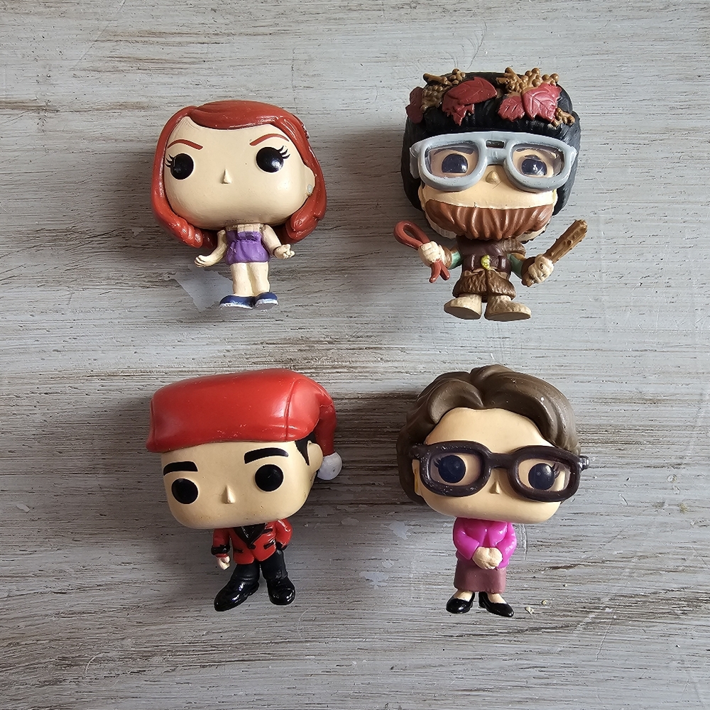 Funko Pop! Mini Figs - The Office Lot Of 4